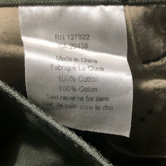 Mountain Khakis Pants Men's 34x32 Teton Twill Army Green Hiking Outdoor - Picture 3 of 6